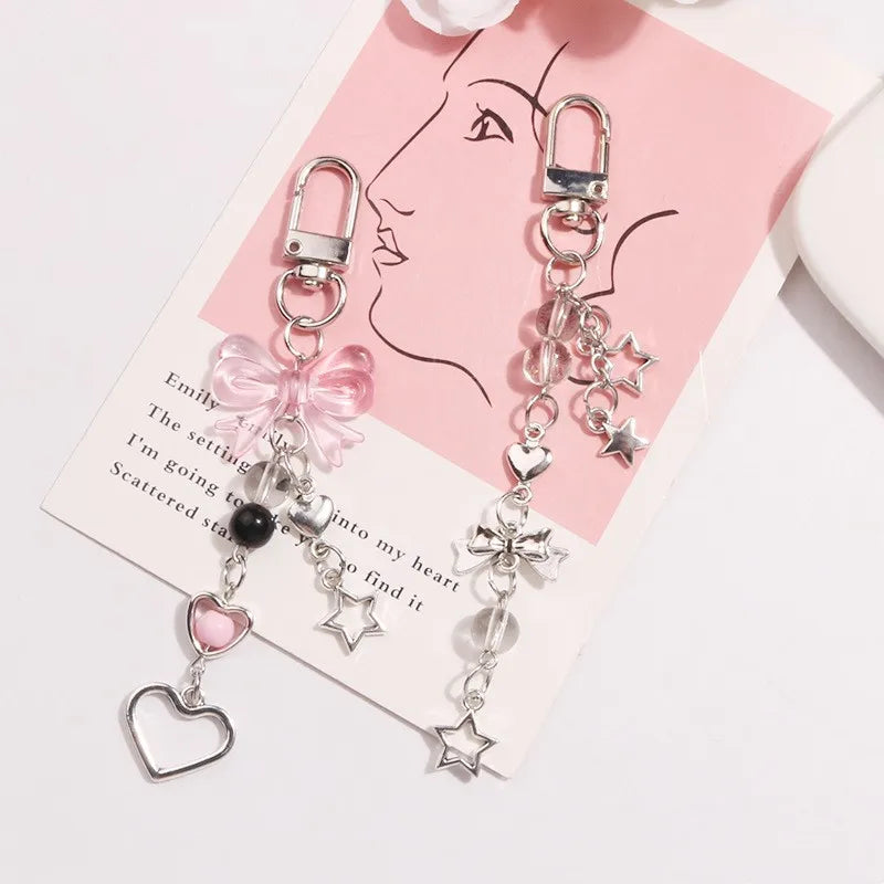 pink phone charm