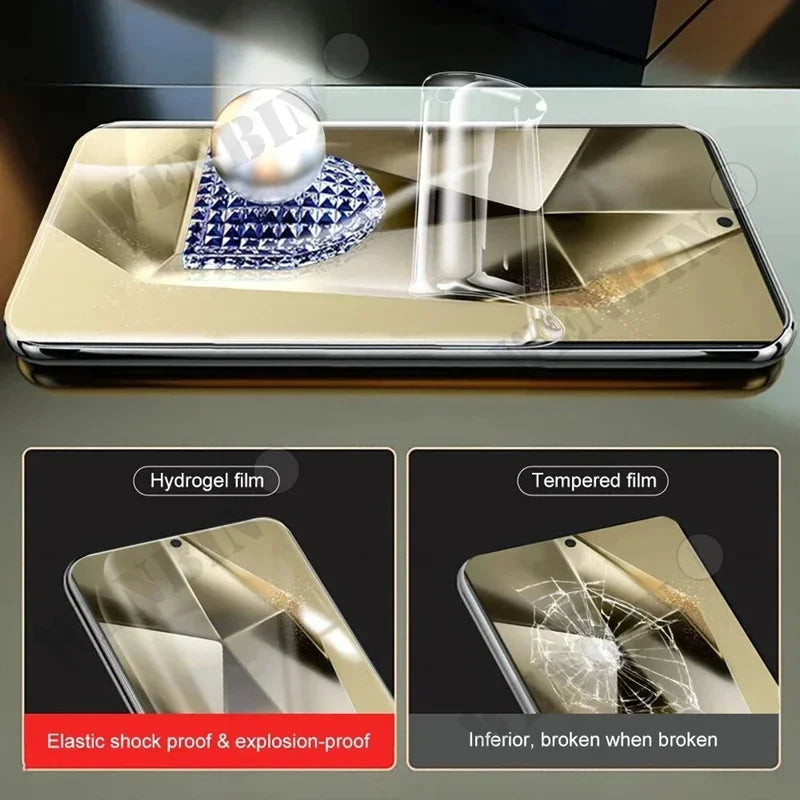 5 Pcs Full Cover Hydrogel Film For Samsung
