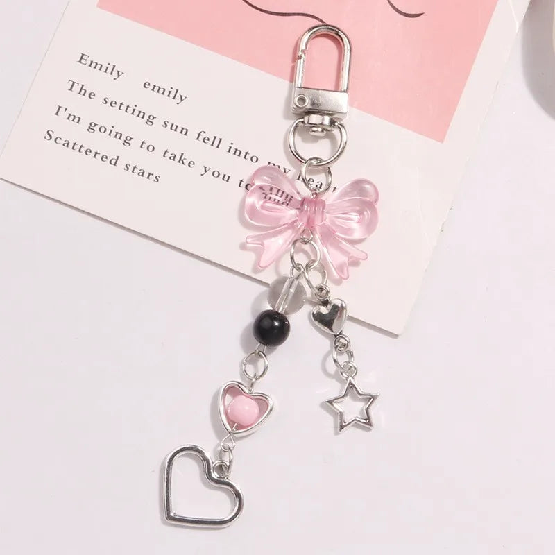 pink phone charm