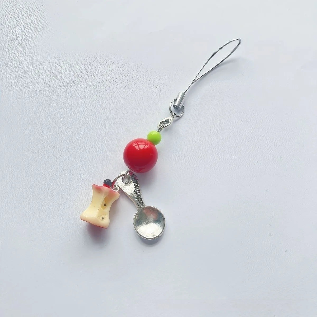 Ins fruit pendant for apple airpods iphone cartoon crystal bead charms