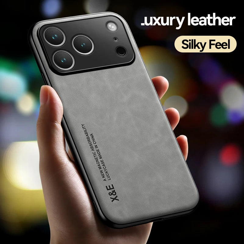 Luxury Leather Case For iPhone