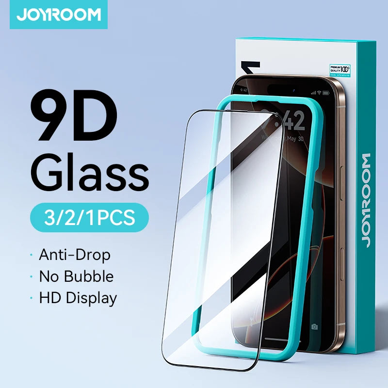 Joyroom 3/2/1PCS HD Glass For iPhone