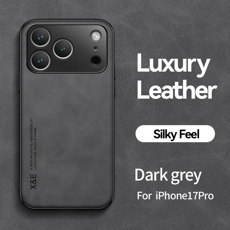 Luxury Leather Case For iPhone