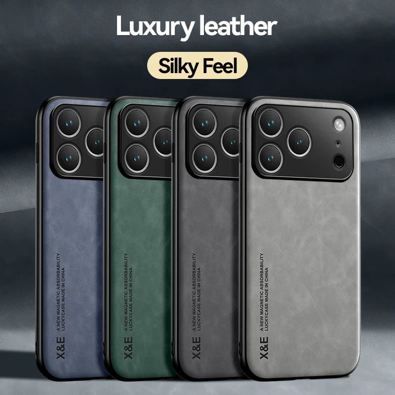 Luxury Leather Case For iPhone